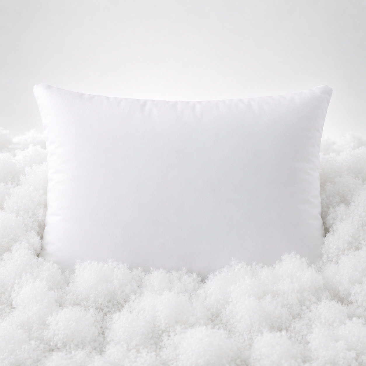 Interno per Cuscino Rettangolare PREMIUM Soggiorno Moreali Tessile Casa 38 x 55 Bianco