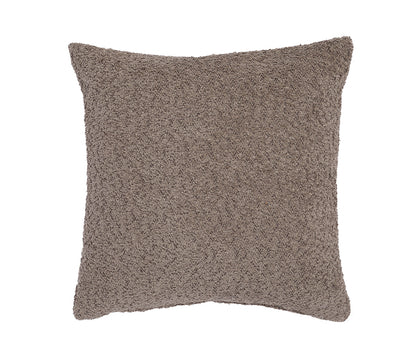 Fodera Cuscino Arredo BOUCLÈ Made in Italy Soggiorno Moreali Tessile Casa 35 x 50 Tortora 03