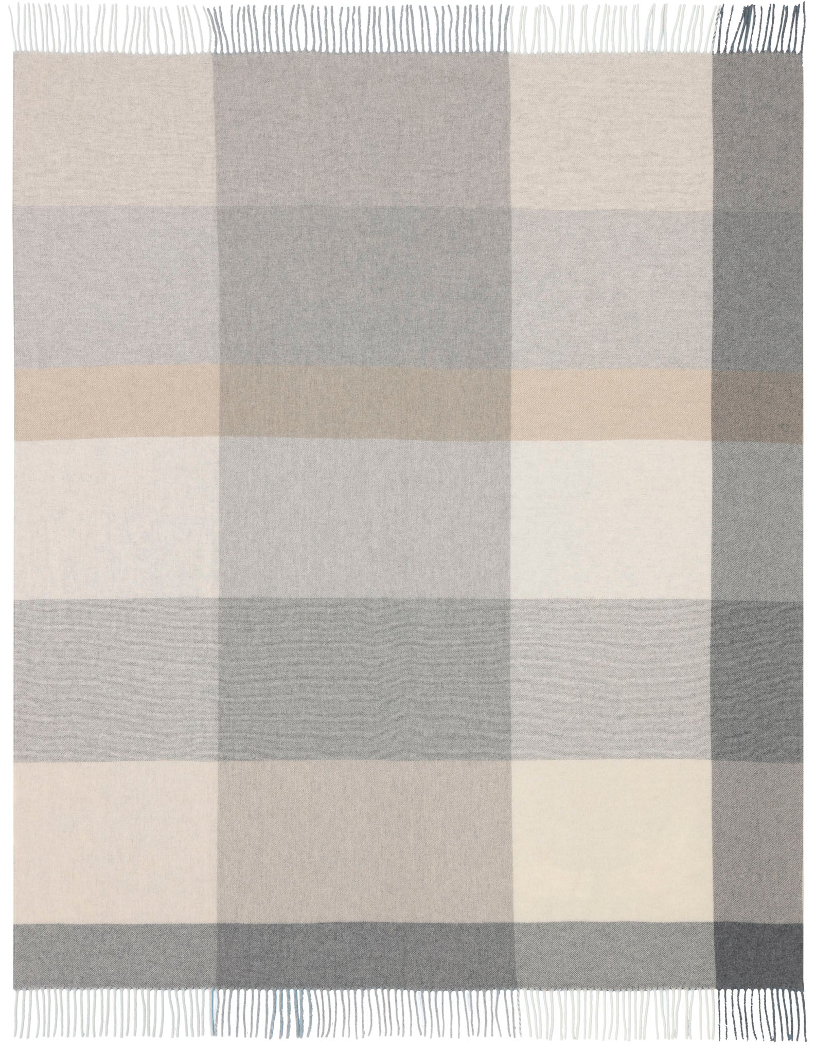 Plaid Cachemire Quadri Palette Soggiorno Borbo