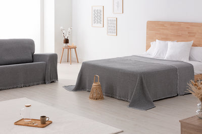Telo Copritutto Cotone Zig Zag Kenya Soggiorno Belmarti