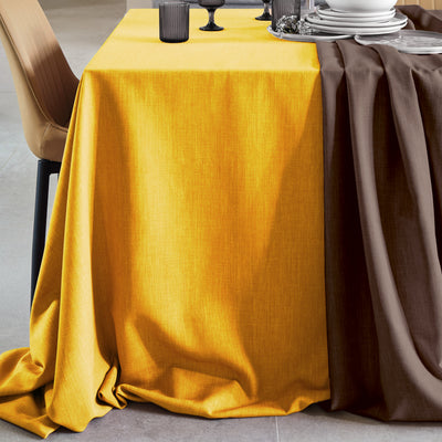 Tovaglia Antimacchia NO-STRESS Cucina Moreali Tessile Casa Runner 45x150 Ocra
