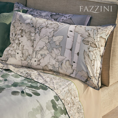 Completo Lenzuola Percalle YAMATO Letto Fazzini